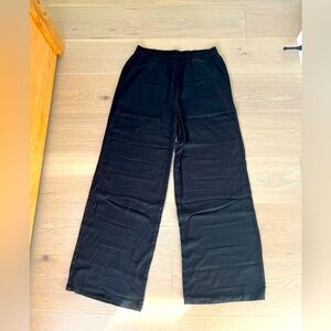 Tentree Tencel Wide Leg Pant Black